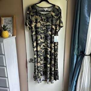 Carly Camouflage Maxi Dress
